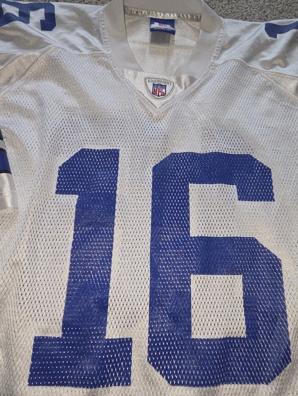 Vintage NFL Dallas Cowboys Vinny Testaverde Mesh Football Jersey Reebok 2XL Men - Picture 4 of 5